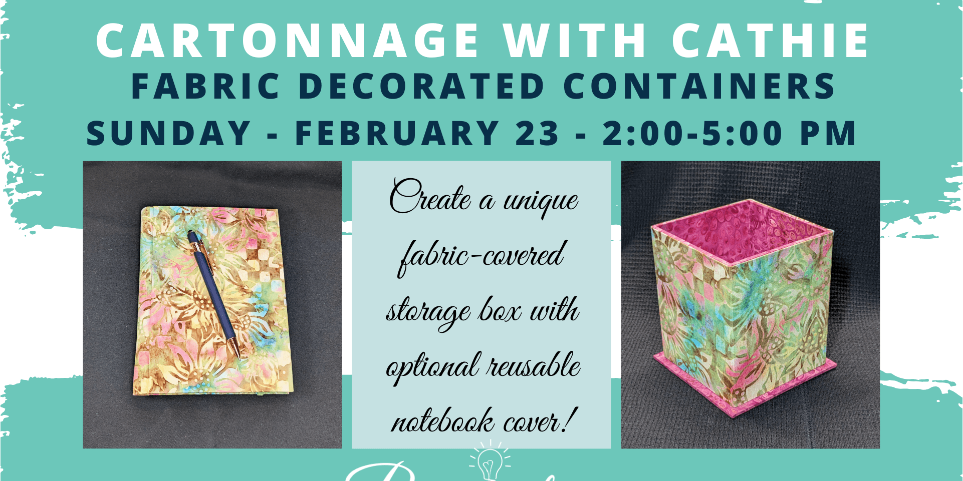 Cartonnage with Cathie